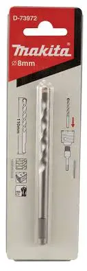 [D-73972] Broca piloto makita sdsplus 8x110 mm